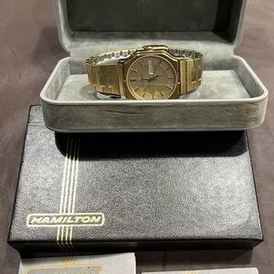 Hamilton Gold-Tone Men's Watch